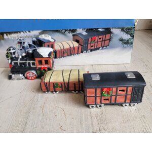 Dickens train set Vintage village‎ accessory Xmas